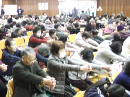 【南圏域の様子】　平成30年1月20日（土曜日）　リフレセンターびぜん　体育室の画像4