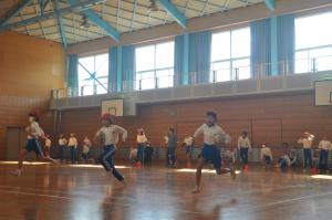 三石小学校アスリート特別授業２