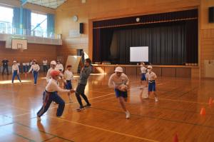 三石小学校アスリート特別授業５