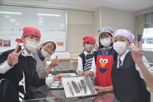 日生中学校調理実習４