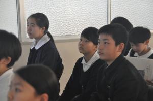 日生西小学校出前授業２