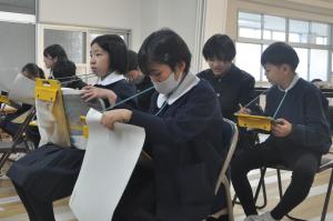 日生西小学校出前授業３