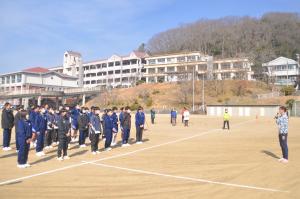 三石中学校重友梨佐さん特別授業１