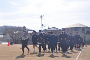 三石中学校重友梨佐さん特別授業４
