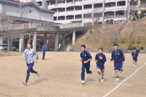 三石中学校重友梨佐さん特別授業６
