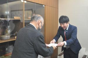 晴れの国岡山農協交通安全用具贈呈式１