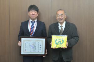 晴れの国岡山農協交通安全用具贈呈式２