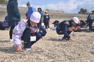 真庭市小学校と交流３