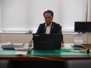 今脇教育長就任