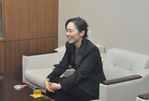 小松原さん表敬訪問２