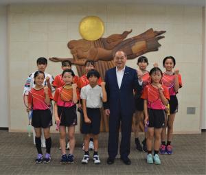 全国大会出場選手激励会