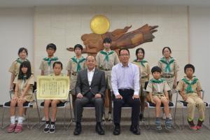 いんべ緑の少年隊