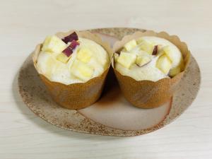 令和7年11月備前の味さつまいもが美味しい!ヘルシー蒸しパン