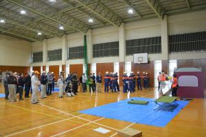 備前市総合防災訓練