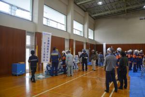 備前市総合防災訓練