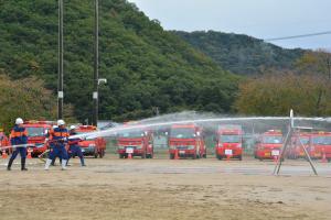 備前市総合防災訓練
