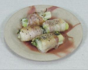 令和８年１月備前の味セロリの肉巻き