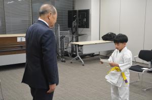 全国大会出場選手激励会