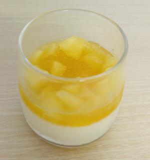 令和８年２月おなかケア♪りんごヨーグルトゼリー