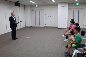 全国大会出場選手激励会