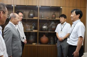 災害派遣出発式市長の言葉