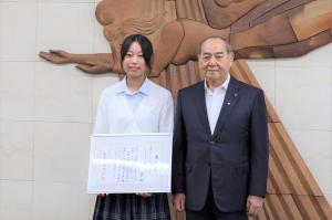 臼井さんと市長